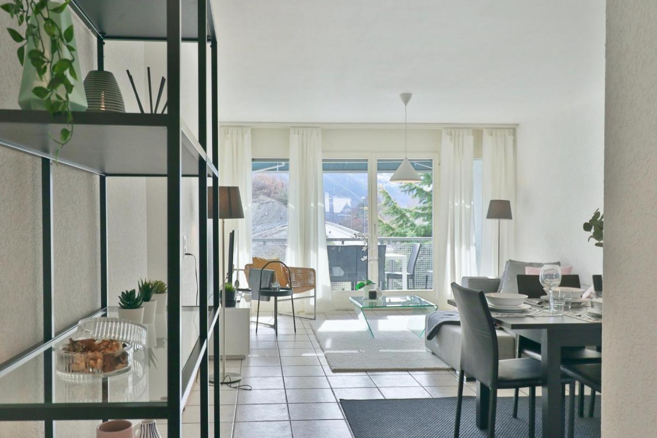 Large Modern Apartment In A Residential Area In Sierre Luaran gambar