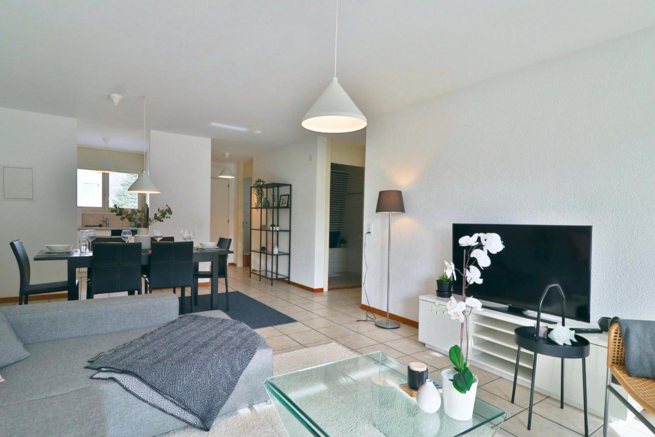 Large Modern Apartment In A Residential Area In Sierre Luaran gambar