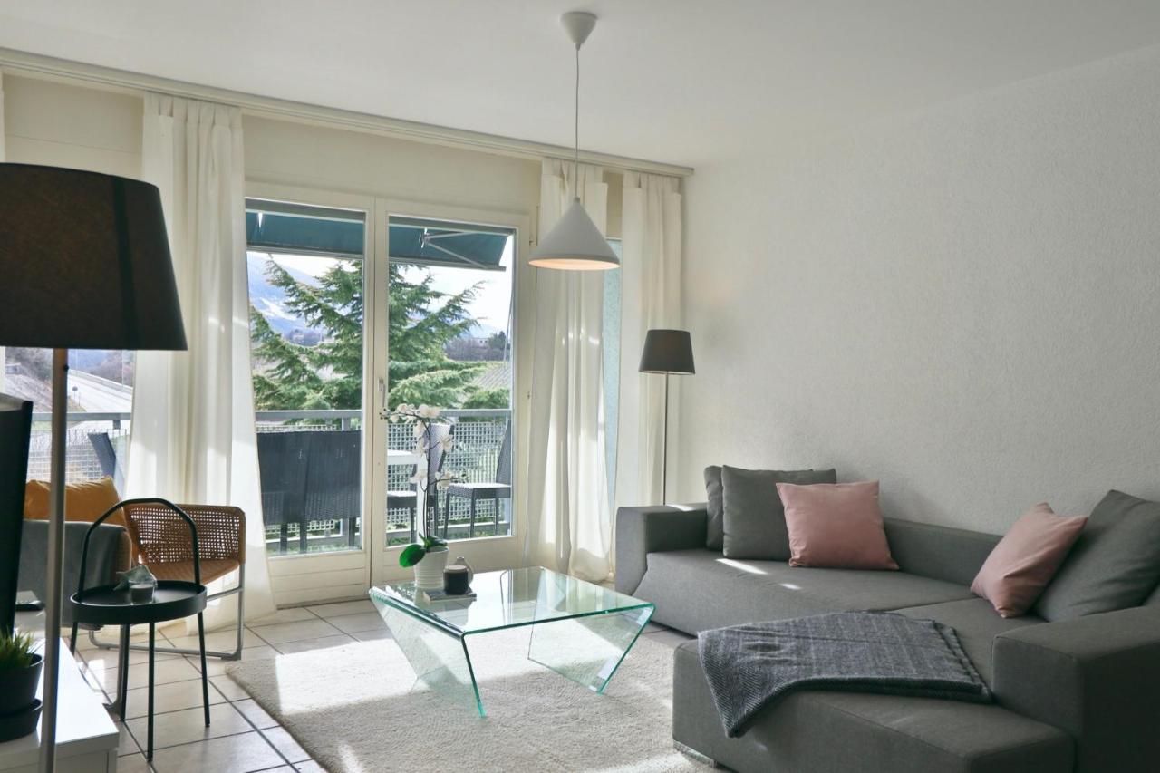 Large Modern Apartment In A Residential Area In Sierre Luaran gambar